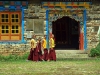 young monks at school